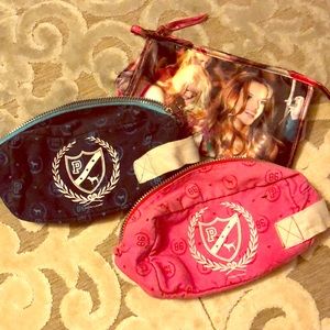 Victoria Secret💗Make up bags x3